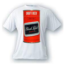 Our extensive retro tee shirt collection features a variety of fashionable new and classic Pin On Beer Cans