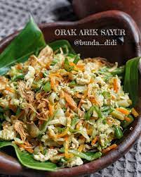 Siap Sekejap Orak Arik Sayur Menu Lezat Darurat Saat Santap Sahur Resep Kekinian
