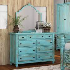 The door resides in my bedroom beside my night stand. Victorian Solid Wood Turquoise Bedroom Farmhouse Dresser With 9 Drawers