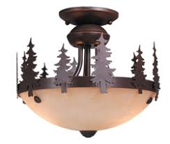 Quite a few of these appliances are rated for damp settings, which makes them suitable for bathroom, kitchen, and patio installations. Rustic Cabin Lamps And Lighting Ceiling Fans