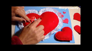 Llega el momento ahora de compartir algunos vinculados a san valentín. San Valentin Corazones De Fieltro Valentines Day Felt Hearts Diy Youtube