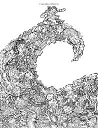 Robot Check Monster Coloring Pages Doodle Coloring Doodle Art Drawing