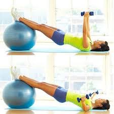 Drop An Entire Dress Size With This Speedy Strength Workout Exercise Strength Workout Stability Ball Exercises