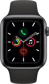 Apple Watch Series 5 44mm Space Gray Aluminum Black Sport 32 Gb From At T Buy Apple Watch Apple Watch Apple Watch Series