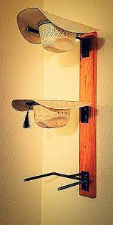 Diy Hat Rack Cowboy Hat Rack Hat Rack