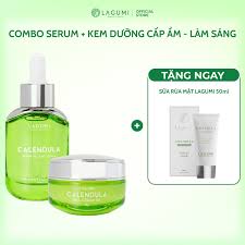 Combo cấp ẩm, căng bóng da Lagumi (Serum Super HA & B5 30ml - Kem dưỡn