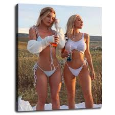 Amazon.com: NOMASTYL Daisy Keech - Póster para pared, diseño de bikini con  pechos grandes, para baño, dormitorio, póster estético para el hogar,  oficina, sala de estar, decoración con marco, 32 x 24