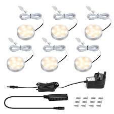 6 lights 2 remote controls timing cabinet lights under cabinet lighting wardrobe lights led night lights colored lights dimmable home light decoration sensor lights 0.33m rigid led light bars under cabinet lighting 230 leds smd 2835 1set mounting bracket 4 connectors 1 x. Le Under Cabinet Kitchen Lights Dimmabl Buy Online In Guernsey At Desertcart