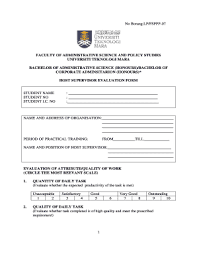Uitm seremban 3 cawangan negeri sembilanam1101hued 102lecture: Fsppp Uitm Fill Online Printable Fillable Blank Pdffiller