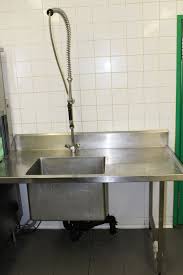 stainless steel bench with sink lot