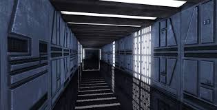 Space Station Corridor 10 Galactic Empire Death Star Home Theater Rooms