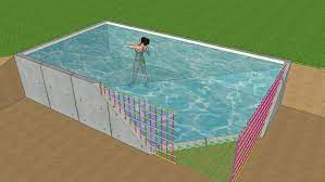 Sebuah kolam renang yang sehat ukuran clorin dan ph yang ideal yaitu: Struktur Kolam Renang 3d 3d Warehouse