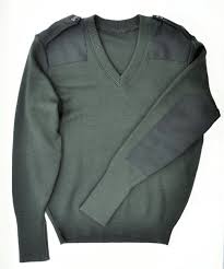 Canadian Wool Commando V Neck Sweater Central Alberta Military Outlet
