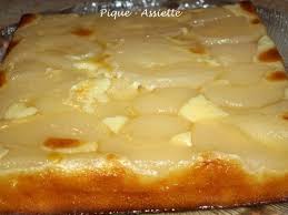 Gateau Leger Aux Poires Pique Assiette Recette Poire Recette Recettes Sucrees