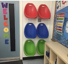 Command Hooks To Store Scoop Chairs With Images Flexible Seating Flexible Seating Classroom Classroom Seating