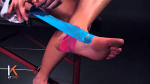 Kt Tape Estabilidad Del Tobillo Youtube