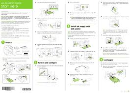 This fast and compact printer. Epson Workforce Pro Wf C879r Installation Guide Manualzz