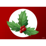 Download Xmas Holly Free Svg PSD Mockup Templates