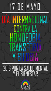 Equo se suma a la celebración del 17 de mayo como el día internacional contra la homofobia y la transfobia. Dia Internacional Contra La Homofobia Transfobia Y Bifobia Uamentiende