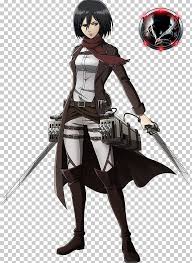 Mikasa Ackerman Eren Yeager A O T Wings Of Freedom Attack On Titan Manga Png Clipart Action Figure Sairin yuusha no fukushuu hanashi. wings of freedom attack on titan manga