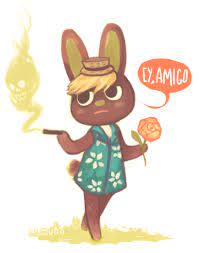 In past animal crossing games, o'hare was scared of the bug mask during the halloween event. Desert Bluffs Animal Crossing Fan Art Animal Crossing Nintendo Art