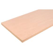 Rubbermaid 8 In X 24 In Beechwood Board With Satin Nickel Arch Bracket 1893151 Snarchkit The Home Depot Wood Shelves Wood Laminate Solid Wood Shelves