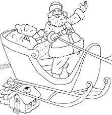 Santa sleigh coloring pages are a fun way for kids of all ages to develop creativity, focus, motor skills and color recognition. Online Coloring Pages Santa Coloring Santa Claus Sleigh Christmas
