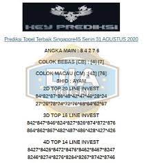 Prediksi Sgp45 Senin 31 Agustus 2020 31 Agustus Senin Tablet