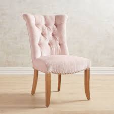 Pier 1 Imports Colette Luxe Blush Velvet Dining Chair With Natural 280 Liked On Polyvore Fea Velvet Dining Chairs Dining Chairs Shabby Chic Dining Room