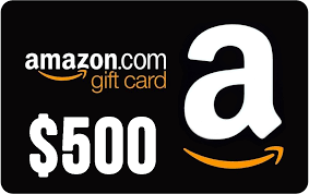 500 Dollar Gift Card