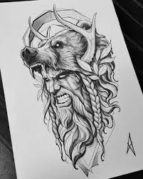 amenic tattoo on instagram available flash volny navrh flash addicted flashaddicted bwmentality viking tattoo sleeve viking tattoos bear tattoo designs