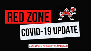 Hamilton took another test and this returned a positive result. Red Zone Covid 19 Update Mathnasium