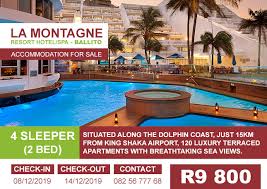 December Holiday Accomodation La Montagne Durban Ballito Self Catering 2 Bedroom 4 Sleeper Junk Mail
