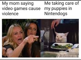 Woman yelling at a cat is an internet meme format featuring a screen capture of the real housewives of beverly hills cast members taylor armstrong and kyle richards followed by a picture of a cat sitting at a dinner table. Best Woman Yelling At Cat Memes 28 Of The Funniest Examples Ever