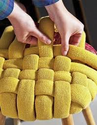 Stolek Modnie Odziany Diy Fabric Diy Furniture Home Diy