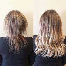 When you have hair extensions attached to your normal hair, this hair still falls out, but remains attached to the extension hair. The Most Shocking Hair Extension Before And After Ever Hair Extensions For Short Hair Hair Extensions Before And After Long Hair Extensions