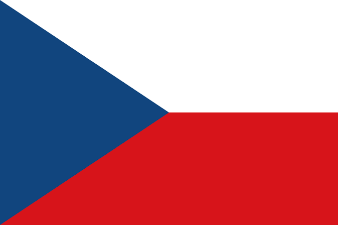 Resultado de imagem para bandeira republica tcheca"