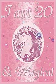 Happy birthday little sister, and may god bless you with great success on this beautiful day. I Am 20 And Magical Birthday Gift For A 20 Year Old Girl Notebook Diary Gift Toys Best Sketchbookor Unicorn Happy 20th Birthday Notebook Gift Ideas For Her