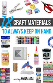 18 Must Have Affordable Craft Materials To Always Keep On Hand Craft Materials Cheap Craft Supplies Wholesale Craft Supplies
