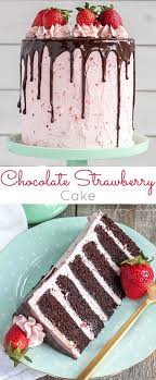 Take Chocolate Dipped Strawberries To The Next Level With This Dreamy Chocolate Strawberry Cake Livforca Tasty Chocolate Cake Desserts Chocolate Cake Recipe