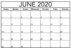 Submit your upcoming event for the calendar of events. June 2020 Calendar Waterproof