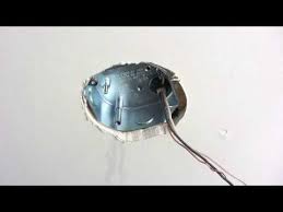Ceiling fan to light fixture; How To Install A Ceiling Fan Brace Youtube