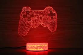 game controller play joystick night lamp night light station etsy night lamps christmas gifts for boyfriend night light