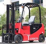 2024 TYPHON 2 Ton Rated Capacity Electric Forklift Lifter