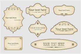 The types of templates are printable and free. Vintage Labels For Jars Printable Label Templates Labels Printables Free Templates Vintage Labels