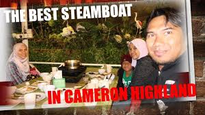 Lots of choices, steamboat, thai ala carte, chicken rice, toasted bread (roti bakaq teluq meleleh), siakap masak 3 rasa and nestle ice cream. Restoran Taman Abang Steamboat Grill The Best Dinner In Cameron Highland Zack Zaihan