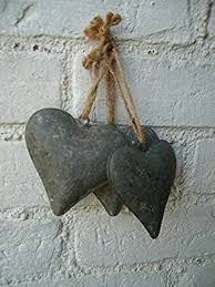 Rustic Heart Home Decor Herz Fenster Dekor Dekoration