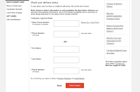 Www Macys Com Account Furniture How To Check Macy S Furniture Status Exammaterial