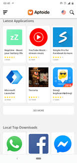 Aptoide is a market for downloading android apps that doesn't require any registration, and allows users to create their own 'stores' to … Aptoide Descargar 9 19 0 0 Android Softmany