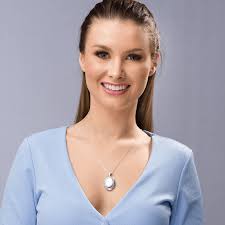 18 ct White Gold Sapphire Family Locket